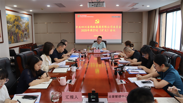 集團(tuán)公司召開(kāi)2025年第27次黨委（擴(kuò)大）會(huì)議